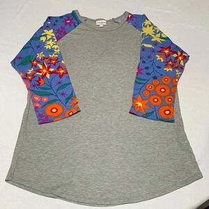 LULAROE Women’s T-Shirt,Tee-Shirt.Size L. Vibrant Colors❣️